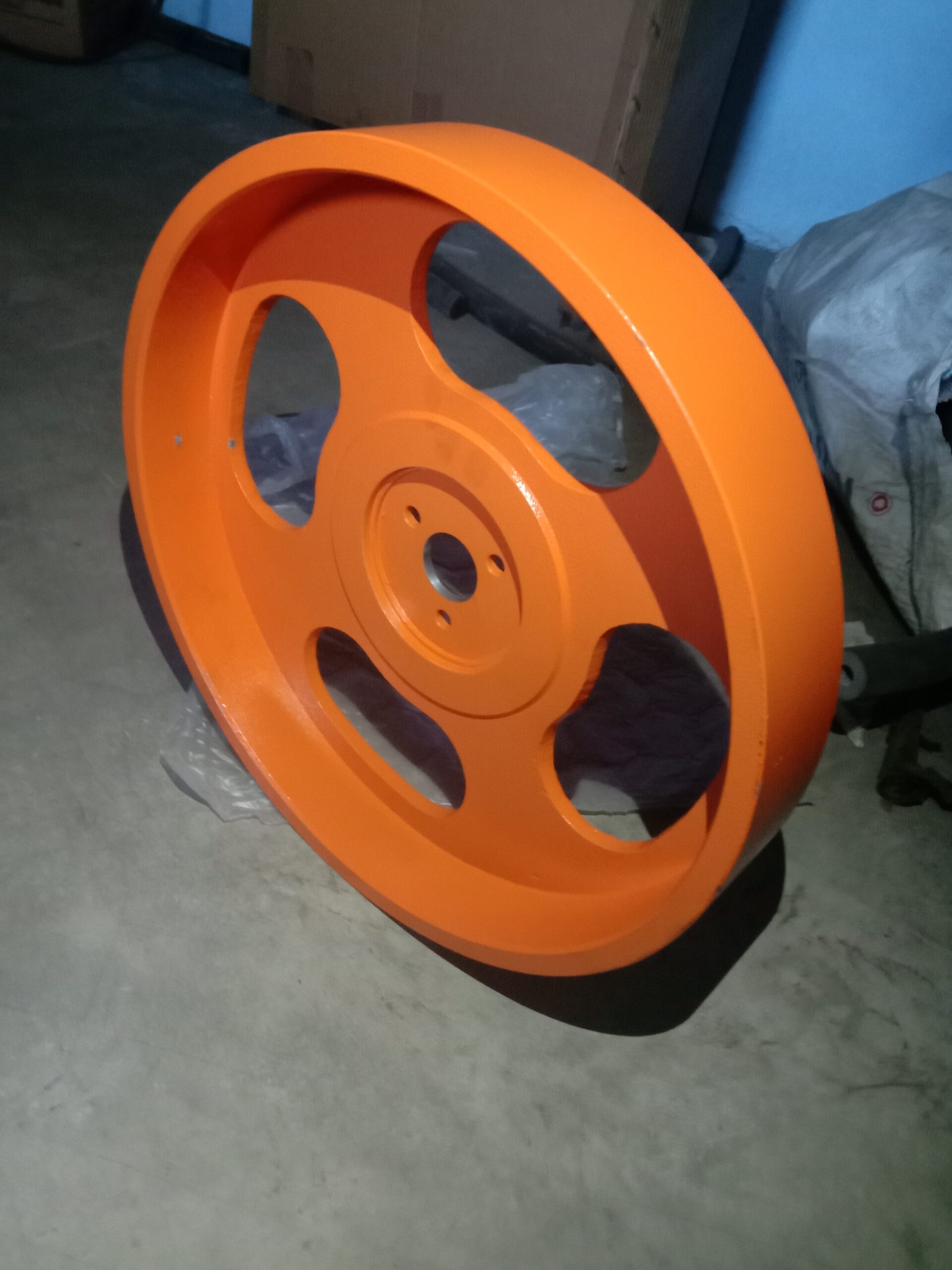 14'' FLAT PULLY-SAE011